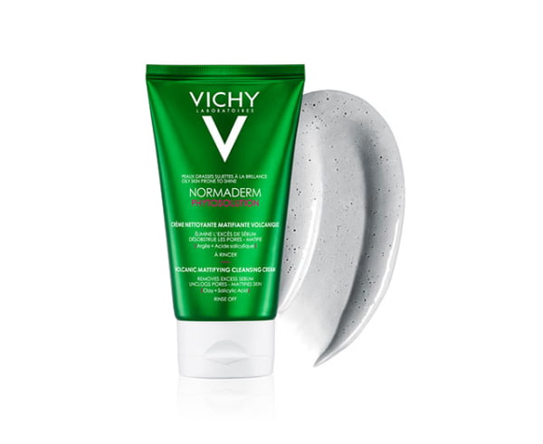 Vichy Normaderm Phytosolution Soin Matifiant Nettoyant A L’argile Peau Grasse 125ml -KB H&O Parapharmacie - Algérie