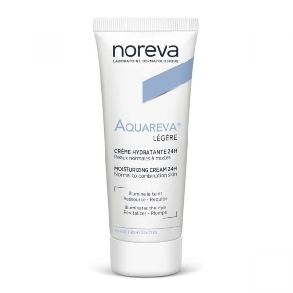 Noreva Aquareva Crème Hydratante Légère 24H 40ml H&O Parapharmacie - Algérie