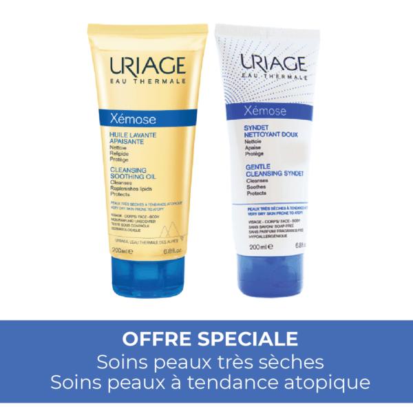 URIAGE Pack de soins peau sèche-Xemos- H&O Parapharmacie - Algérie