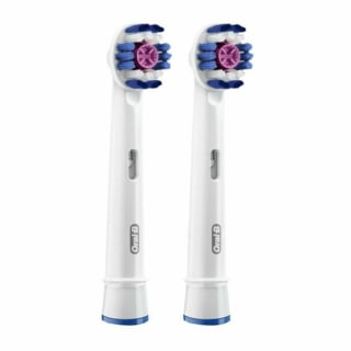 Lot de 2 Têtes Oral-B 3D White Brossettes De Rechange H&O Parapharmacie - Algérie