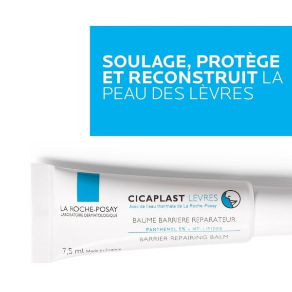 La Roche Posay Cicaplast lèvres baume Barrière Réparateur 7,5Ml H&O Parapharmacie - Algérie