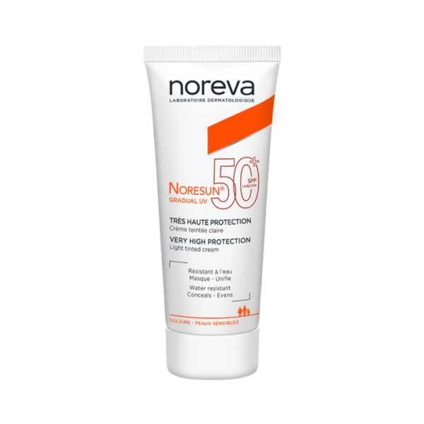 Noreva Noresun Gradual UV SPF50+ Crème Teinte Clair 40ml H&O Parapharmacie - Algérie