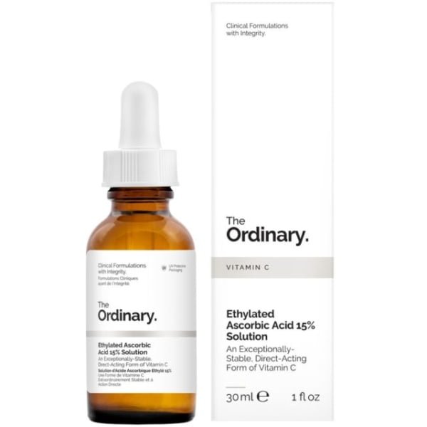 THE ORDINARY Solution d’Acide Ascorbique Ethylé 15% Vitamine C 30 ml H&O Parapharmacie - Algérie