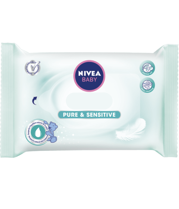 LINGETTE BEBE SENSETIVE NV C12-NIVEA H&O Parapharmacie - Algérie