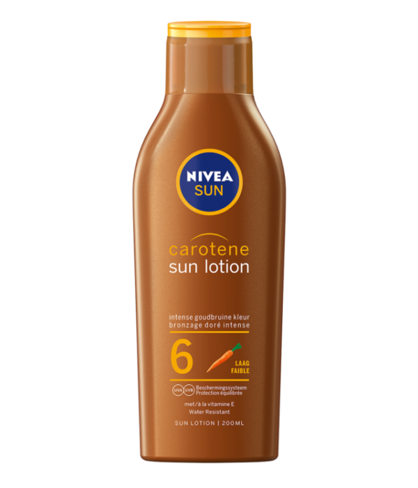 SUN LAIT PROTEC CAROTENE IP6 200ML-NIVEA H&O Parapharmacie - Algérie