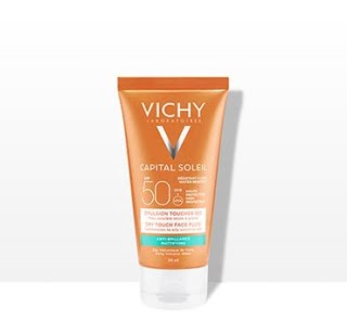 Vichy CAPITAL SOLEIL Émulsion Toucher Sec spf50 50ml H&O Parapharmacie - Algérie