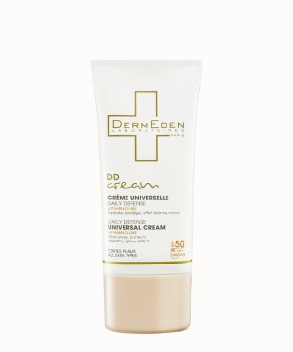 PROTECT ANTI-UV | DD CREAM SPF 50 TEINTE MEDIUM- DERMEDEN H&O Parapharmacie - Algérie