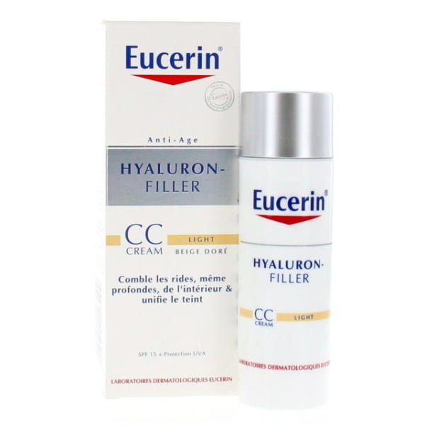 Hyaluron-filler CC crème light beige-doré SPF 15 tube 50ml H&O Parapharmacie - Algérie