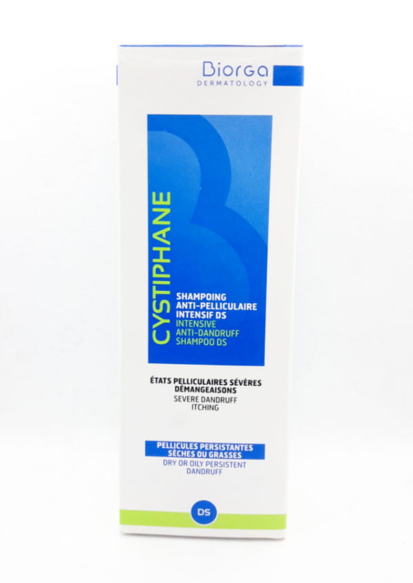 BIORGA CYSTIPHANE INTENSIF DS SHAMPOING ANTIPELLICULAIRE 200 ML H&O Parapharmacie - Algérie