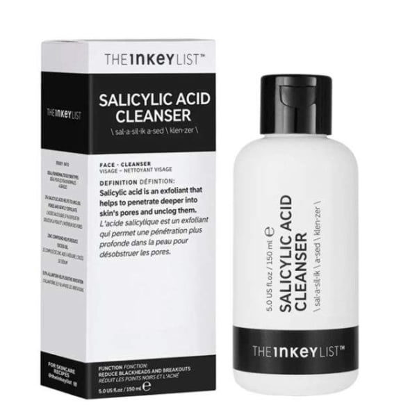 Nettoyant Anti-Imperfections à L’acide Salicylique 150ml The Inkey List H&O Parapharmacie - Algérie