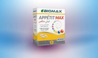 Appétit MAX 30 Capsules-BIOMAX H&O Parapharmacie - Algérie