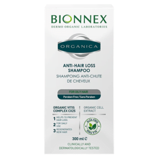 Shampoing anti-chute cheveux gras 300 ml ORGANICA – BIONNEX H&O Parapharmacie - Algérie