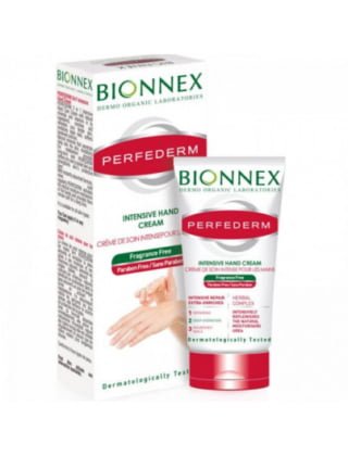 Créme de soin mains  parfumee  60ml PERFEDERM -BIONNEX H&O Parapharmacie - Algérie