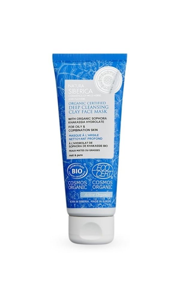 Masque à l’Argile Nettoyant Profond Bio 75 ml 	 Natura Siberica H&O Parapharmacie - Algérie