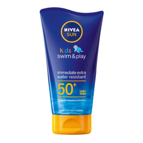 SUN KIDS SWIM PLAY LAIT 50 150ML-NIVEA H&O Parapharmacie - Algérie