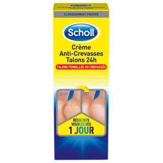 Crème Anti-Crevasses Talons 24h 60ml Scholl H&O Parapharmacie - Algérie Crème Anti-Crevasses Talons 24h 60ml Scholl H&O Parapharmacie - Algérie