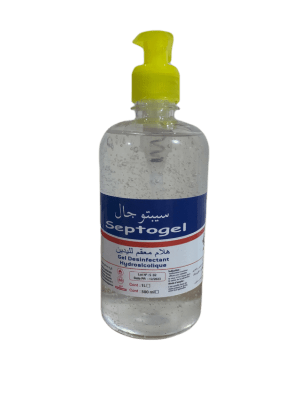 SEPTOGEL GEL DÉSINFECTANT HYDROALCOOLIQUE 500ML H&O Parapharmacie - Algérie