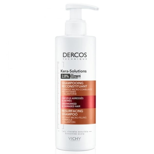 Vichy Dercos Shampooing Kera solutions 250ml H&O Parapharmacie - Algérie