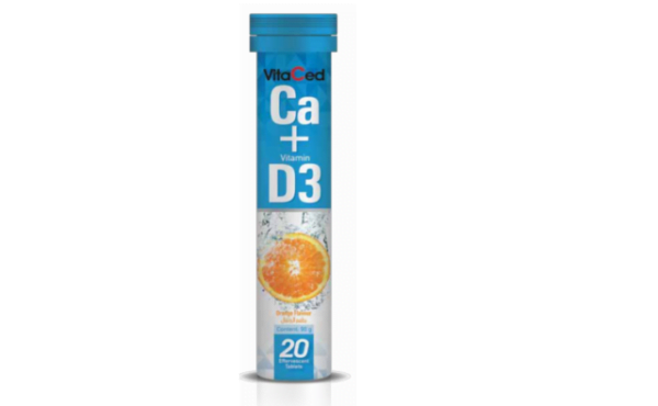 Calcium + Vit D3 20 comprimés-VitaCed H&O Parapharmacie - Algérie