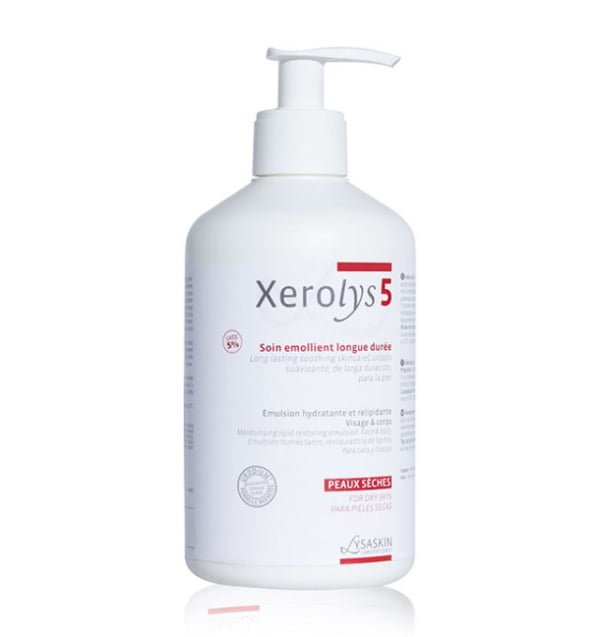 ACM xerolys 5 soin emollient longue duree  peau seche 200ml H&O Parapharmacie - Algérie