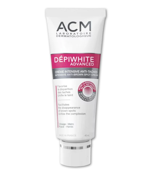 ACM – DEPIWHITE ADVANCED  Crème intensive anti-taches H&O Parapharmacie - Algérie