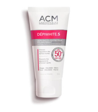 ACM – DEPIWHITE S SPF 50+  Soin photoprotecteur Eclaircissant H&O Parapharmacie - Algérie