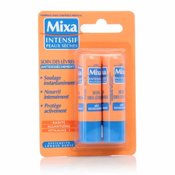 MIXA Baume à Lèvres Anti-dessèchement (LOT DE 2 STICK) H&O Parapharmacie - Algérie