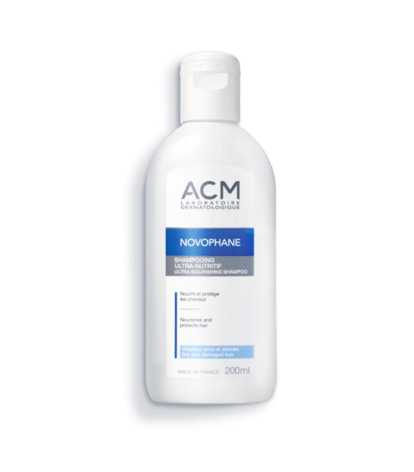 ACM – NOVOPHANE SHAMPOOING – utltra-nutritif cheveux secs et abiémés H&O Parapharmacie - Algérie