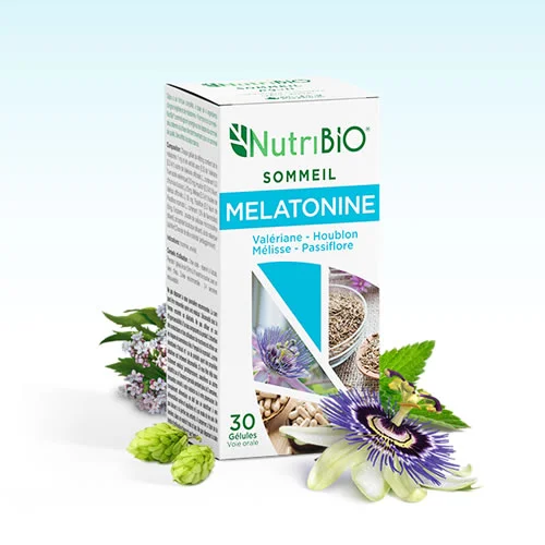 BIOPHARM NUTRIBIO SOMMEIL MELATONINE H&O Parapharmacie - Algérie