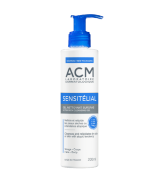 ACM – SENSITELIAL GEL NETTOYANT SURGRAS Nettoyant doux quotidien H&O Parapharmacie - Algérie