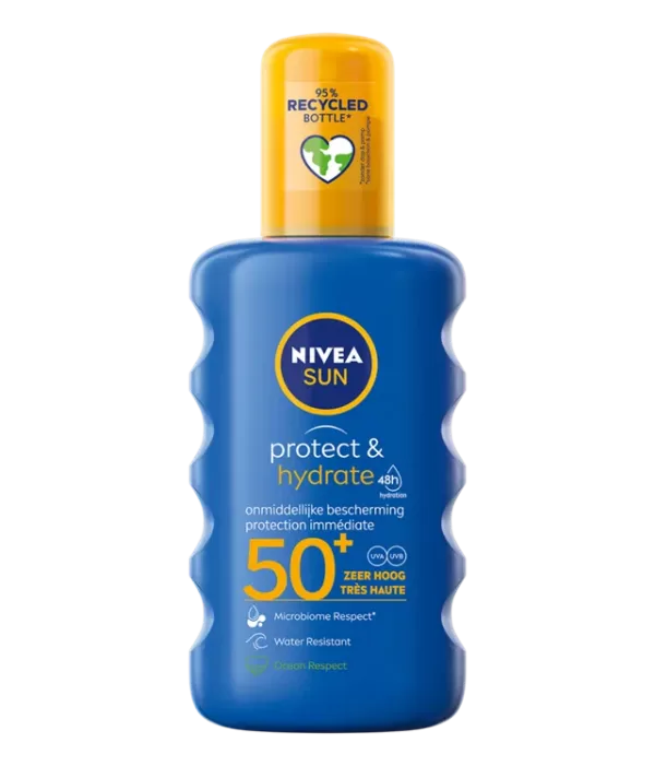 Nivea-SUN SPRAY PROTECTEUR PROTECT & HYDRATE SPF 50+ H&O Parapharmacie - Algérie