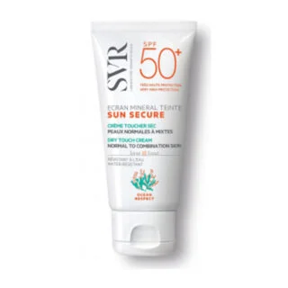 SVR SUN SECURE Teinté SPF 50 Peaux normales à mixtes 60G H&O Parapharmacie - Algérie