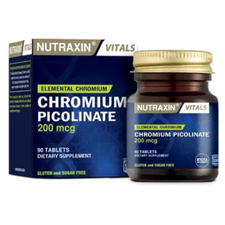 Nutraxin chromium picolinate 200mcg H&O Parapharmacie - Algérie