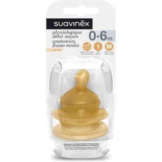 Suavinex- Biberon Petit Secret Latex Taille 1 (M) 0.6mois 150ml H&O Parapharmacie - Algérie