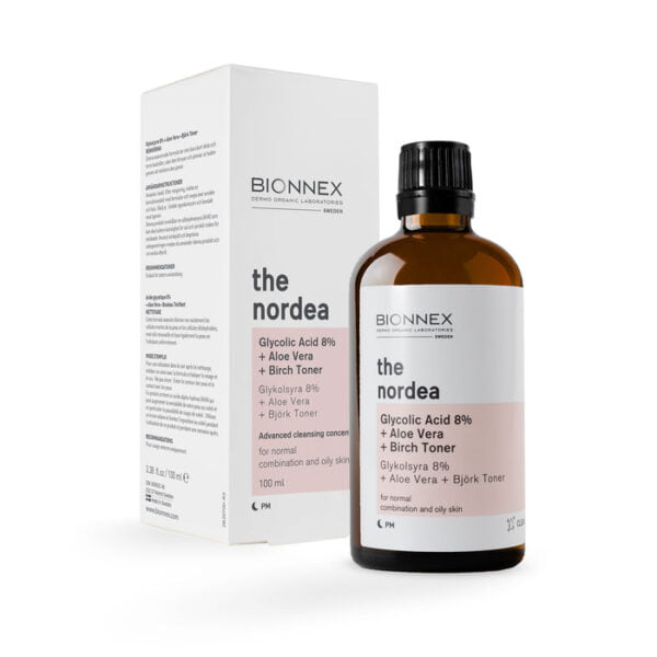 BIONNEX the Nordea- ACIDE GLYCOLIQUE 8% + ALOE VERA + BIRCH TONIQUE H&O Parapharmacie - Algérie