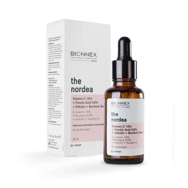 BIONNEX the Nordea – VITAMIN C 15% + ACID FERULIQUE 0,5% + BURDOCK SERUM H&O Parapharmacie - Algérie