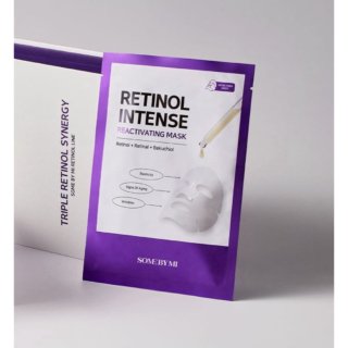 SOME BY MI Retinol Intensive Reactivating Sheet Mask H&O Parapharmacie - Algérie SOME BY MI Retinol Intensive Reactivating Sheet Mask H&O Parapharmacie - Algérie