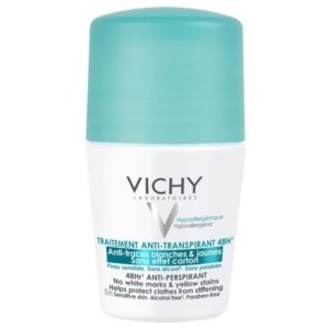Vichy Détranspirant Déodorant traitement anti- transpirant48h |50ml H&O Parapharmacie - Algérie