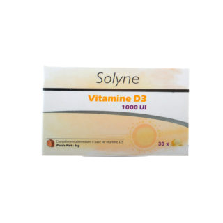 SOLYNE VITAMINE D3 1000UI H&O Parapharmacie - Algérie