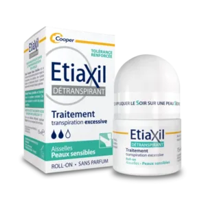 Etiaxil Détranspirant Transpiration Excessive Peau Sensible Roll-on 15ml H&O Parapharmacie - Algérie