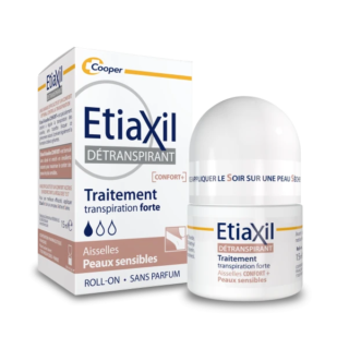 DETRANSPIRANT CONFORT+ AISSELLES PEAUX SENSIBLES 15ML ETIAXIL H&O Parapharmacie - Algérie