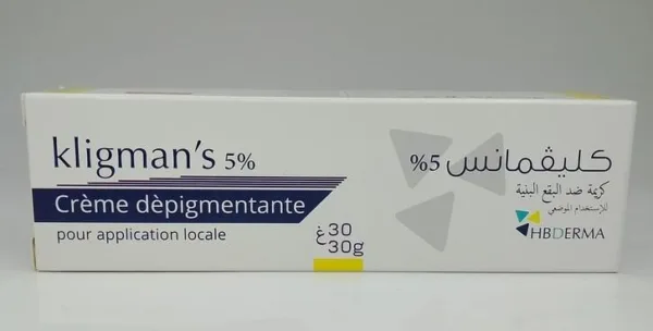 KLIGMAN’S 5% CREME DEPIGMENTANTE 30G H&O Parapharmacie - Algérie