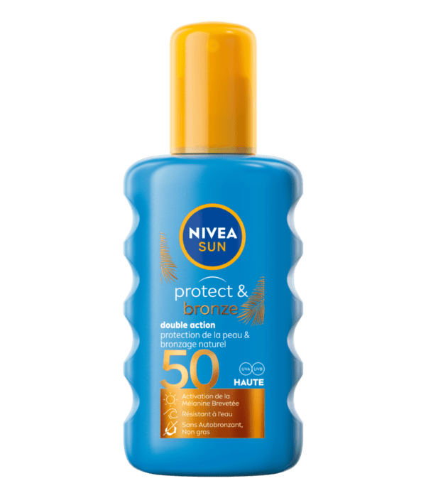 Nivea Sun Protect & Bronze Spray Solaire SPF 50 H&O Parapharmacie - Algérie