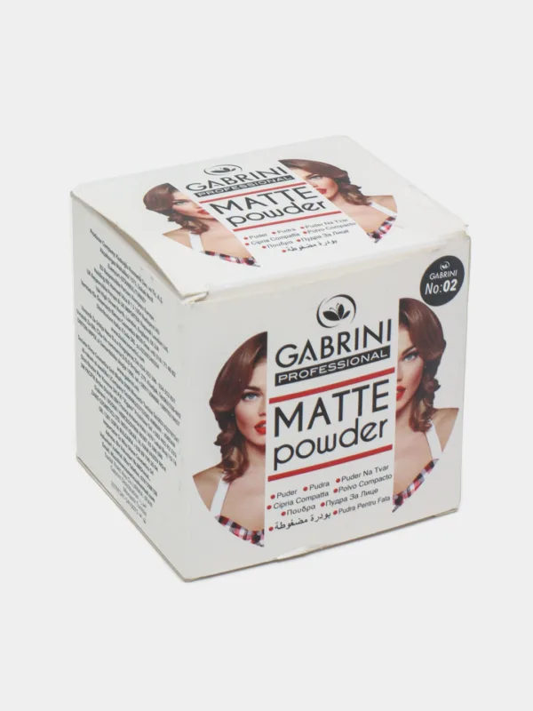 Gabrini Matte Powder. H&O Parapharmacie - Algérie