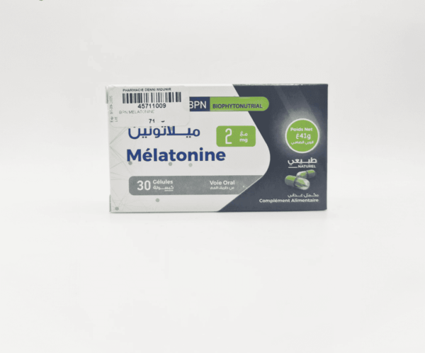 BPN Mélatonine 2mg H&O Parapharmacie - Algérie