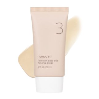 NUMBUZIN – No. 3 Porcelain Base-Skip Tone up Beige SPF 50+ PA++++ H&O Parapharmacie - Algérie