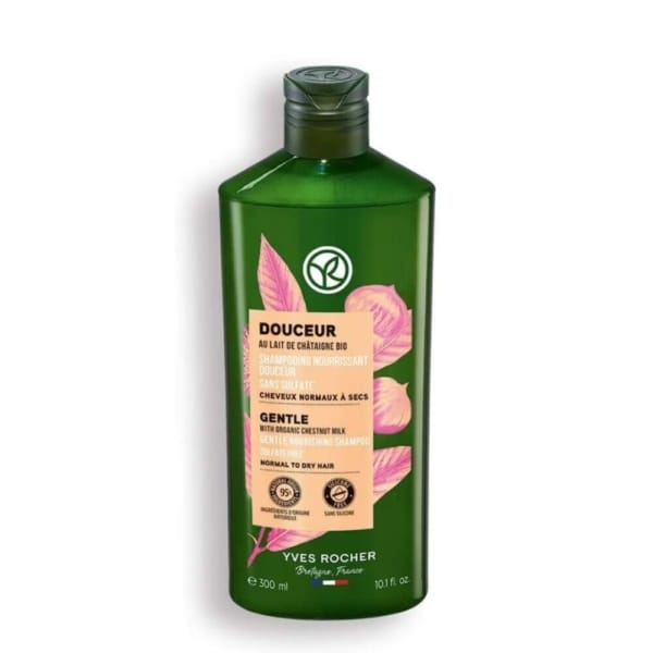 Yves Rocher Douceur Au Lait De Châtaigne Bio Shampooing Nourrissant 300ML H&O Parapharmacie - Algérie