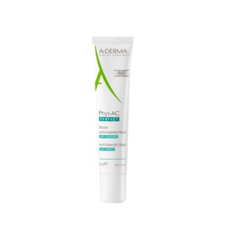 A-Derma – Phys-AC Perfect – Perfect Fluide visage anti-imperfections 40 ml H&O Parapharmacie - Algérie