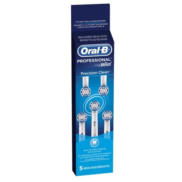 Oral-B Professional Precision Clean Lot de 5 têtes de brosse de rechange H&O Parapharmacie - Algérie