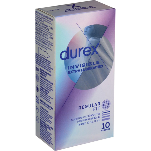 Durex invisible ultra lubrifié boite de 12 H&O Parapharmacie - Algérie